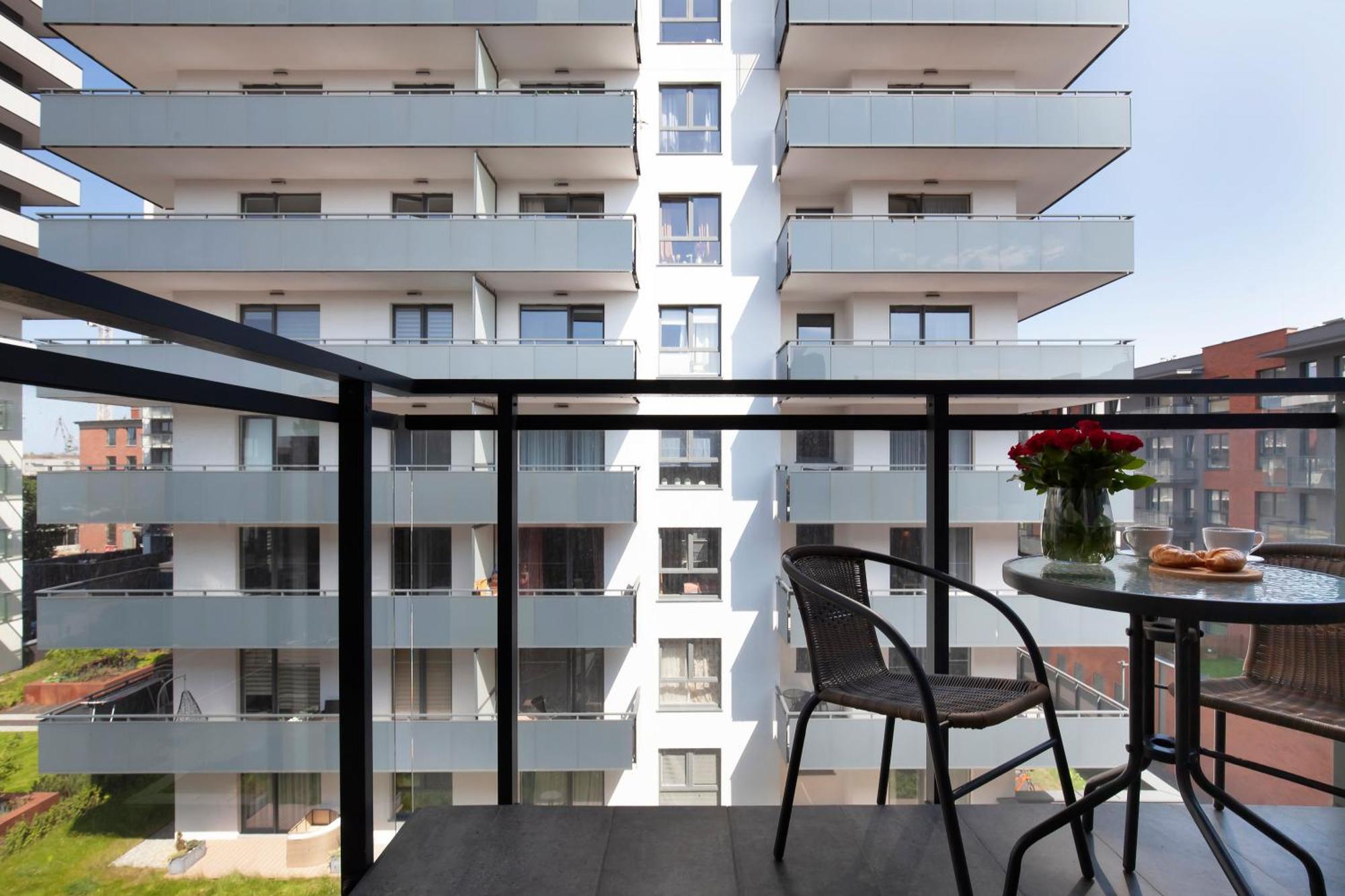 Elite Apartments Cityview Center Gdańsk Buitenkant foto
